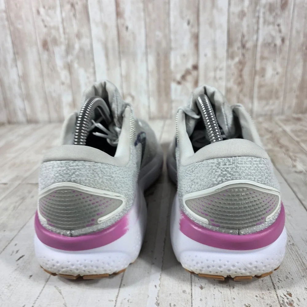 Brooks Ghost 16 Womens Running Shoes Grey Purple 1204071B175 Size 10 Medium B